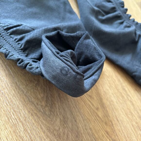 Lululemon In The Flow Crop II Leggings Black Size 6 - Picture 3 of 4